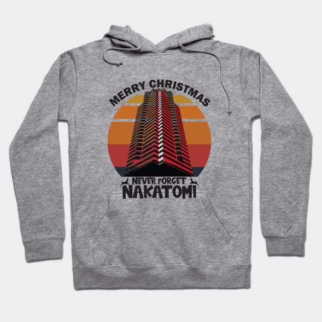 Nakatomi Plaza - Never Forget Hoodie by aidreamscapes